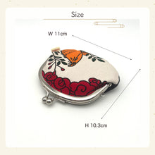 Carica l'immagine nel visualizzatore di Gallery, 【Japan Domestic Only】Barrette with Gamaguchi (Hanafuda series)