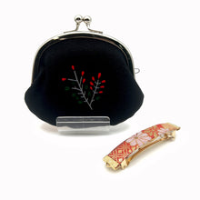 Carica l'immagine nel visualizzatore di Gallery, 【Japan Domestic Only】Barrette with Gamaguchi (Hanafuda series)
