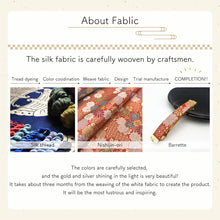 Carica l'immagine nel visualizzatore di Gallery, 【Japan Domestic Only】Barrette with Gamaguchi (Hanafuda series)