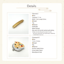 Load image into Gallery viewer, Barrette with Gamaguchi (Mask series)