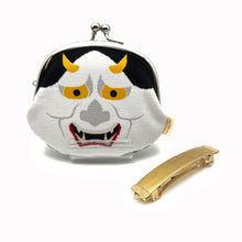 Load image into Gallery viewer, Barrette with Gamaguchi (Mask series)