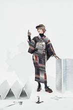 Carica l'immagine nel visualizzatore di Gallery, Kimono, linee e cerchi【Modificaiton】