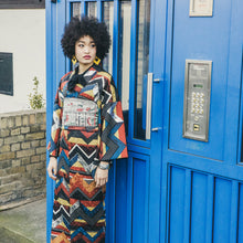 Carica l'immagine nel visualizzatore di Gallery, Kimono, Fulmine 【Serie geometrica】 ★Prodotti su ordinazione