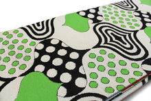 Cargar imagen en el visor de la galería, Hanhaba Obi 【Gran ola(rojo) × Loto(verde)】 ★Producto hecho a medida