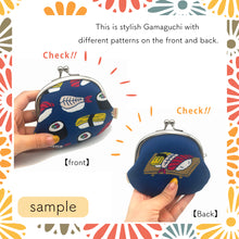 Load image into Gallery viewer, Barrette with Gamaguchi (Mask series)