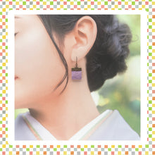 Load image into Gallery viewer, Earring or Pierced earring with Gamaguchi