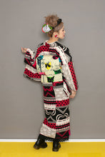 Carica l'immagine nel visualizzatore di Gallery, Kimono, cuore 【Geometrico】