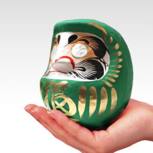 Bonne chance Daruma, rouge classique