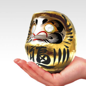 Glücksbringer Daruma, Klassisch Rot