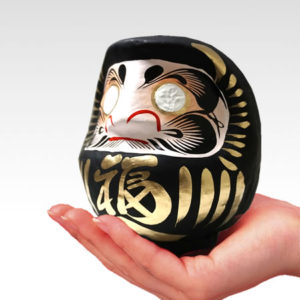 Bonne chance Daruma, rouge classique