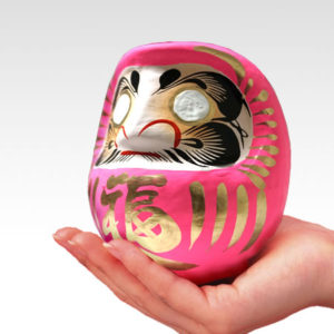 Glücksbringer Daruma, Klassisch Rot