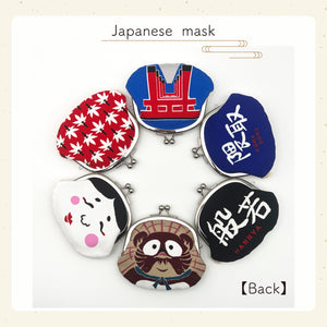 Barrette with Gamaguchi (Mask series)