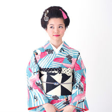 Cargar imagen en el visor de la galería, Kimono, Grulla / Futuro ★Productos por encargo
