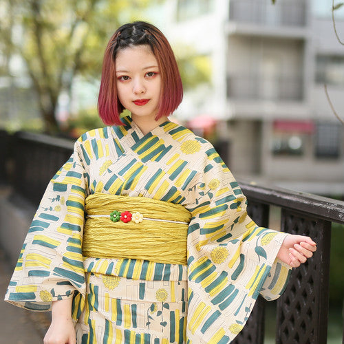 Kimono / Yukata,  Sunflower