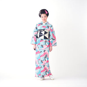 Kimono, Kranich / Zukunft ★Made-to-order Produkte