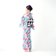 Cargar imagen en el visor de la galería, Kimono, Grulla / Futuro ★Productos por encargo
