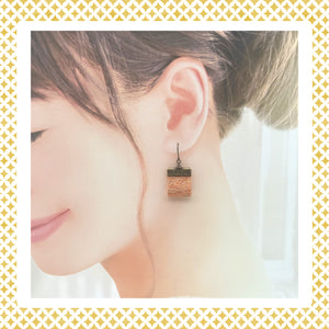 Earring or Pierced earring with Gamaguchi