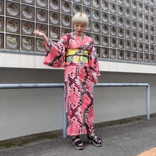 Charger l&#39;image dans la galerie, Kimono / Yukata, Serpent 【DECANIMAL】
