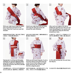 Manuale di vestizione del Kimono in inglese "Easy & Cool Kimono"