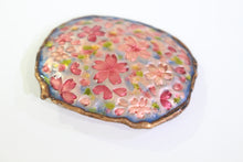 Load image into Gallery viewer, Metal enameled brooch &quot;Flurry of cherry blossoms&quot;
