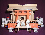 Sanjyamiya, Tres Santuarios, Set A (Oinari sama)