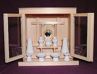 Santuario de caja simple, set B (liso)